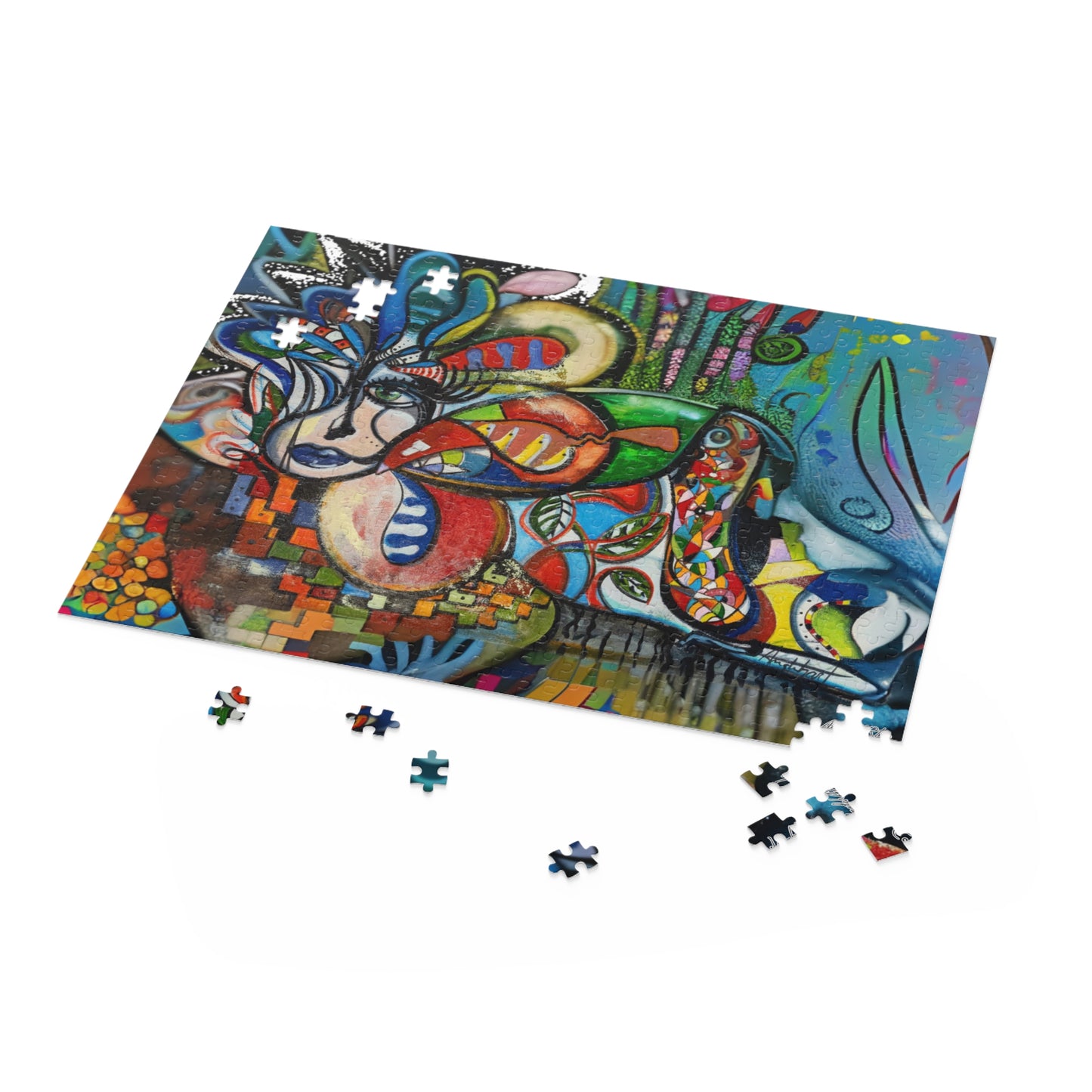Puzzle 500 pièces / Dame nature