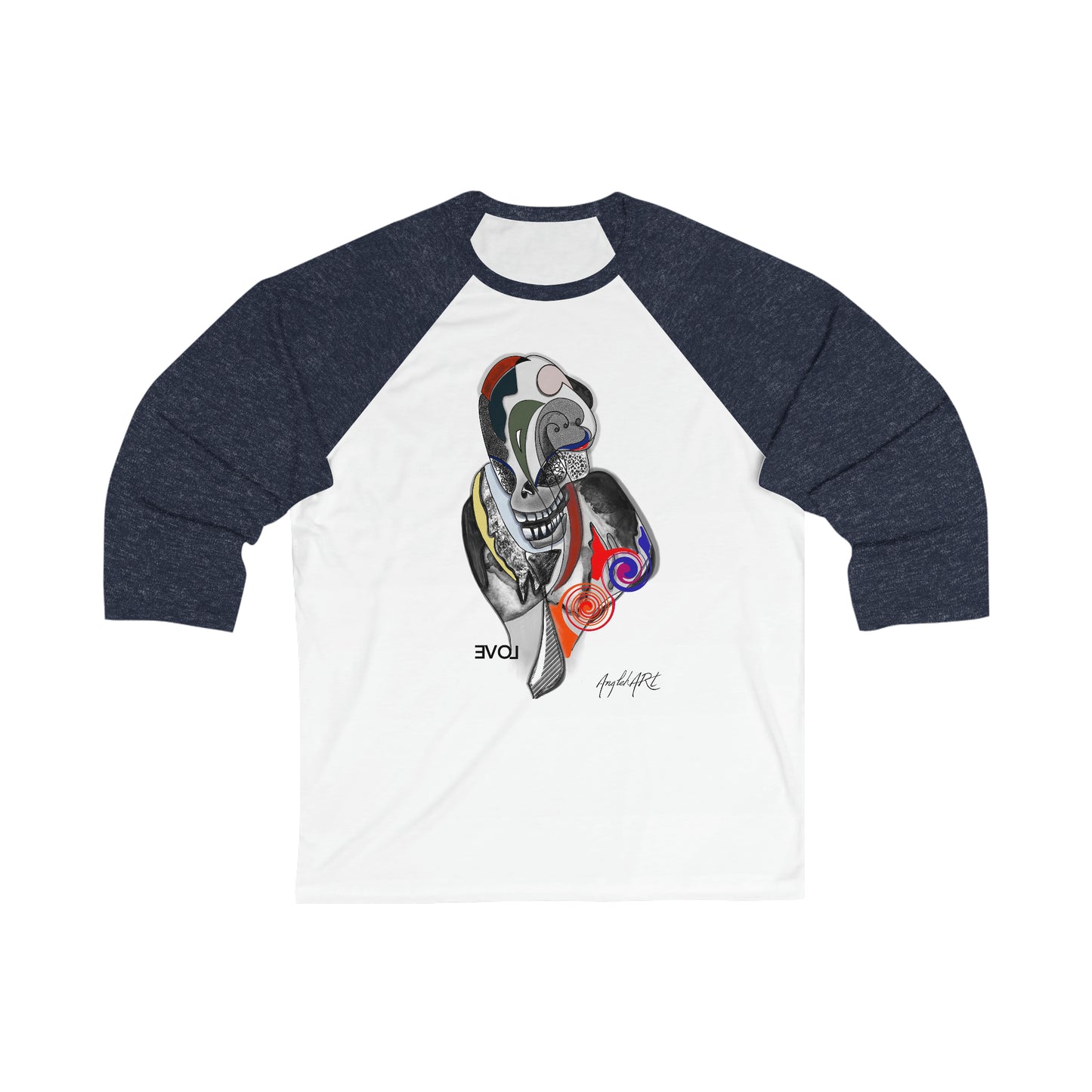 Unisex 3\4 Sleeve Baseball Tee/l’immortel