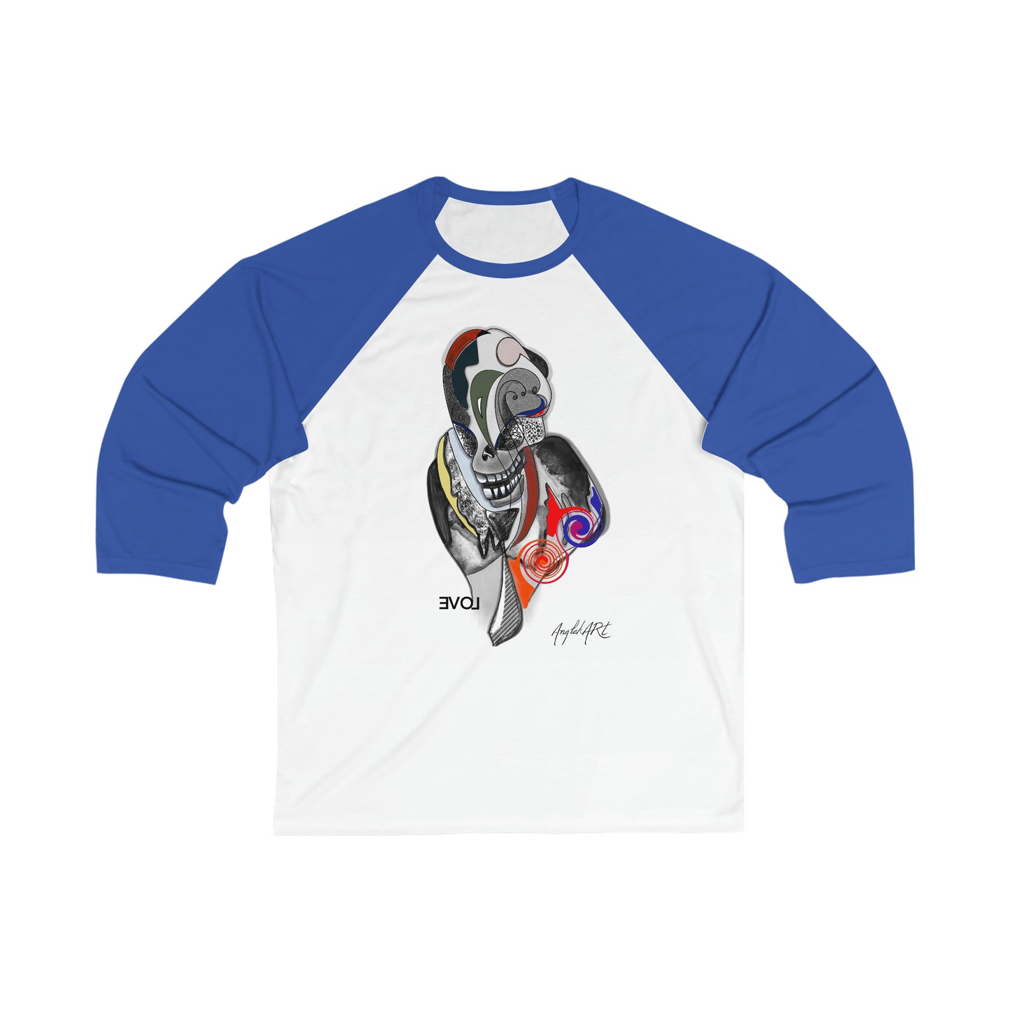 Unisex 3\4 Sleeve Baseball Tee/l’immortel