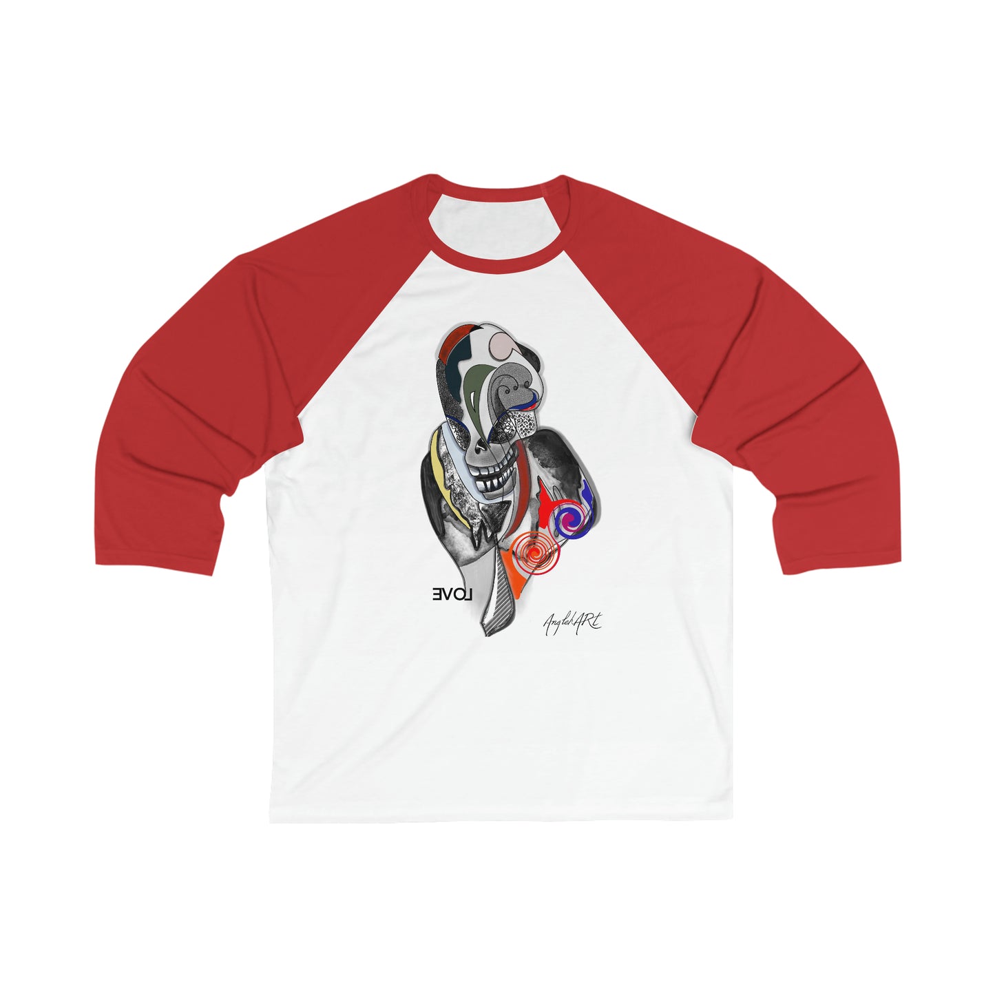 Unisex 3\4 Sleeve Baseball Tee/l’immortel