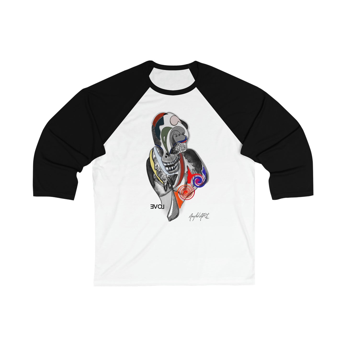 Unisex 3\4 Sleeve Baseball Tee/l’immortel