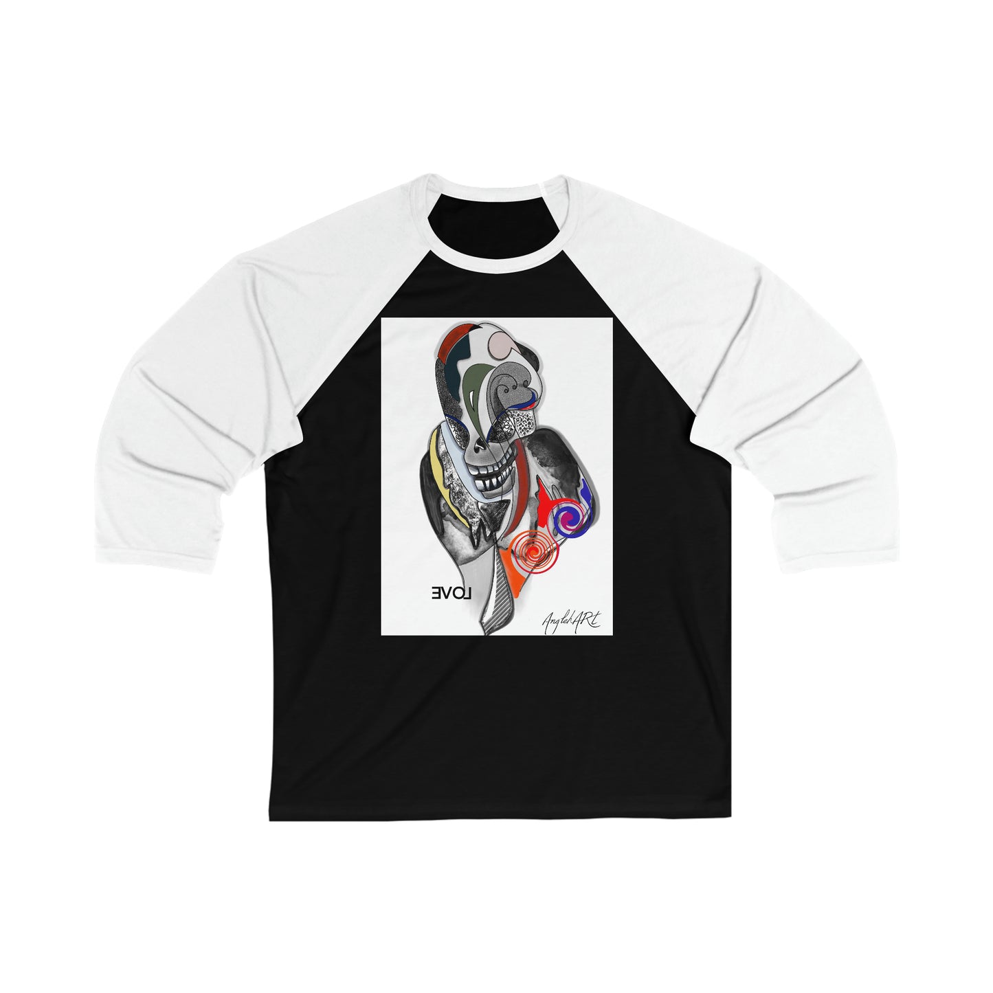 Unisex 3\4 Sleeve Baseball Tee/l’immortel