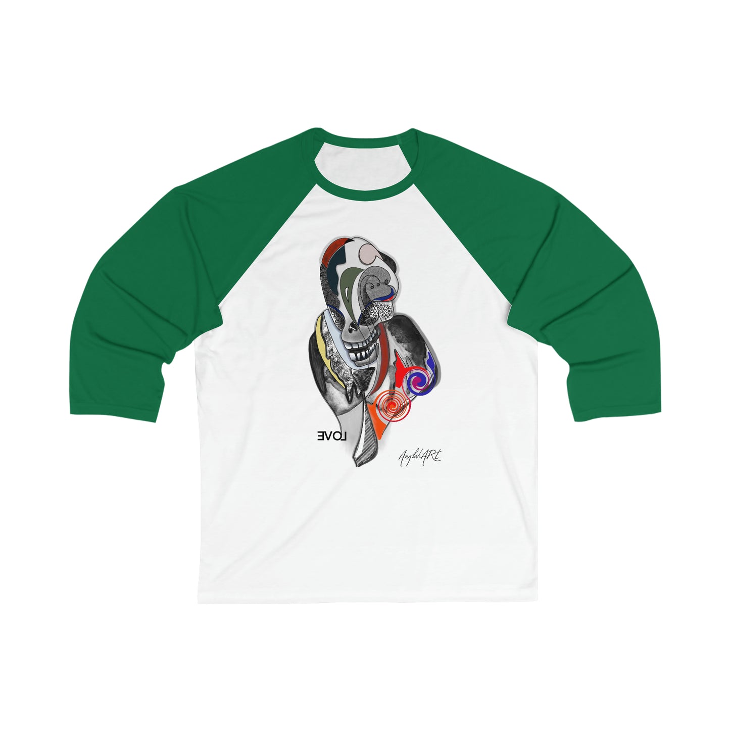 Unisex 3\4 Sleeve Baseball Tee/l’immortel