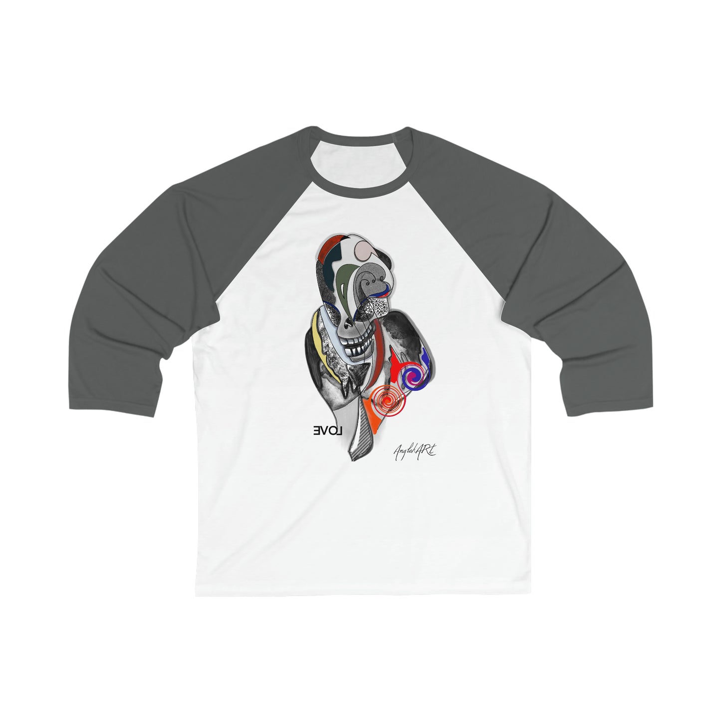 Unisex 3\4 Sleeve Baseball Tee/l’immortel
