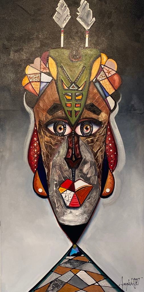 Le Chaman 30’’x60’’ Non disponible