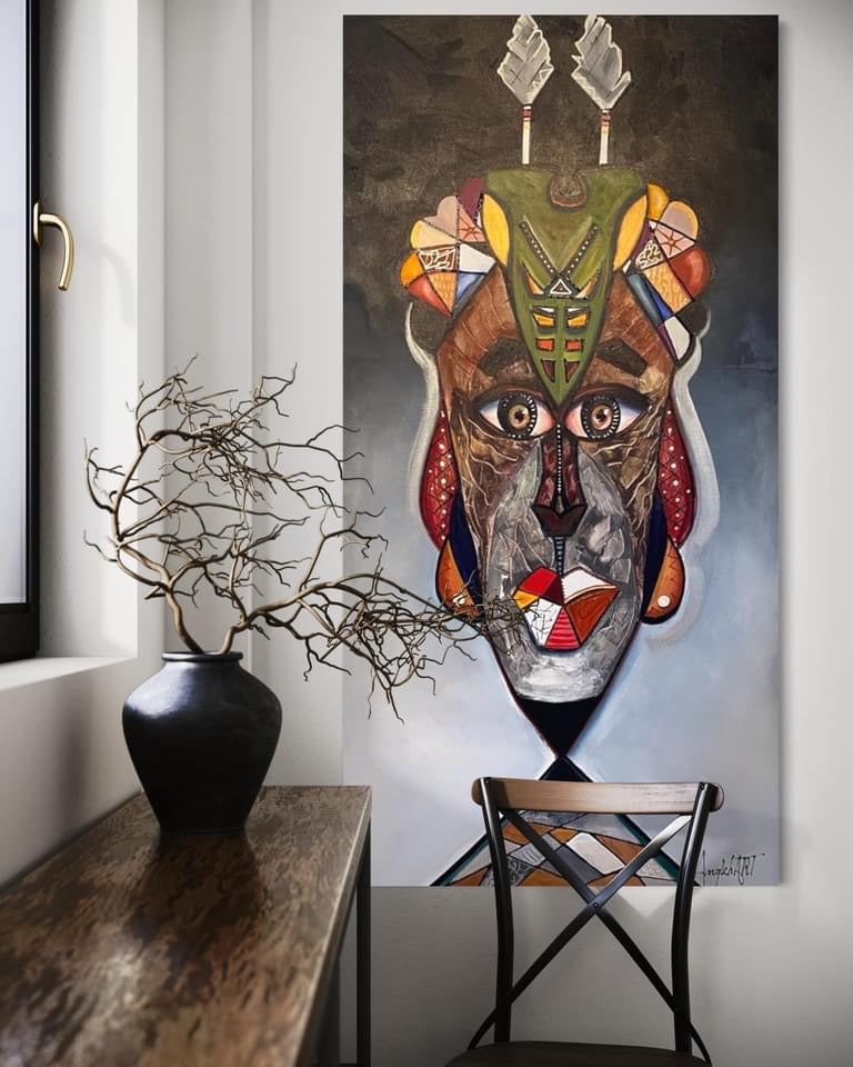 Le Chaman 30’’x60’’ Non disponible