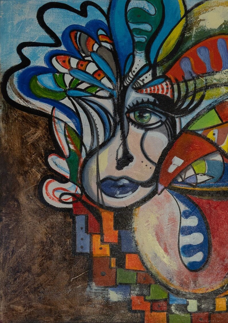 Dame nature 36¨x60¨