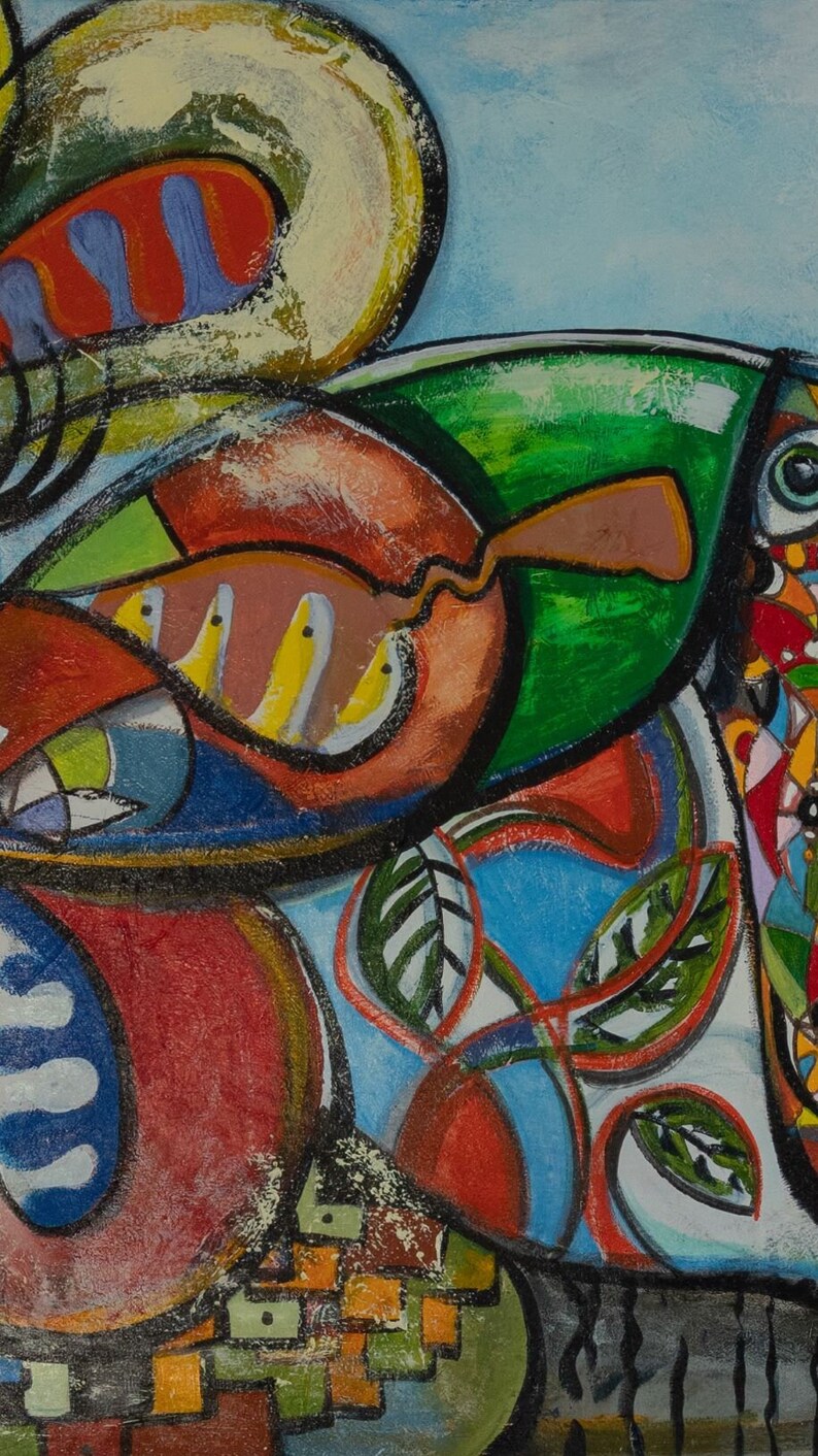Dame nature 36¨x60¨