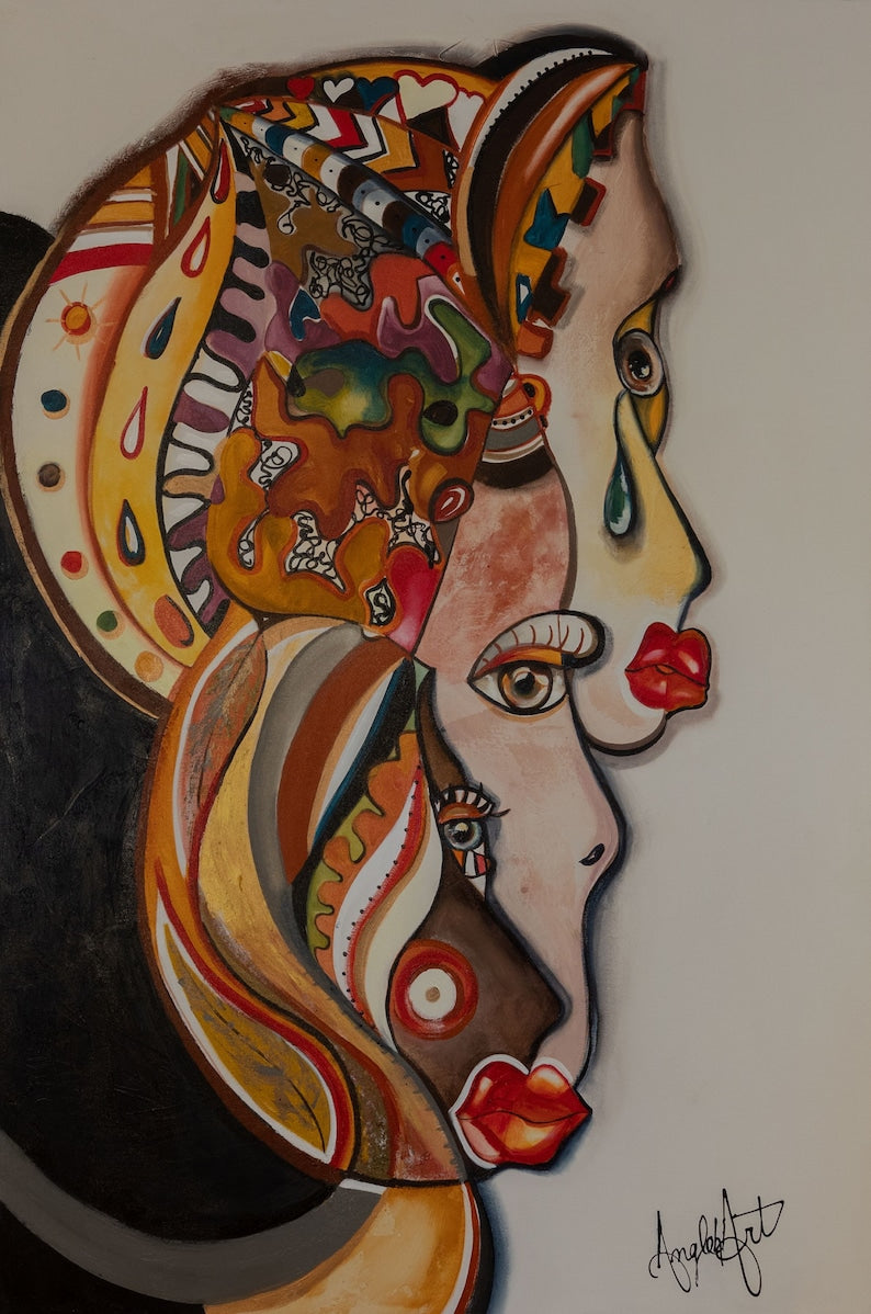 View of the world 40¨x60¨