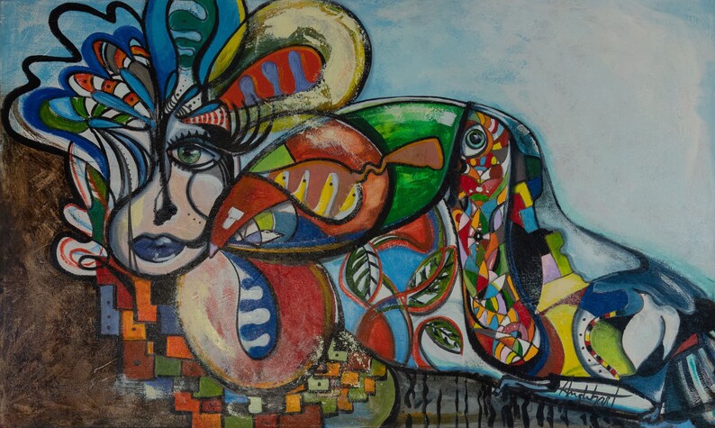 Dame nature 36¨x60¨