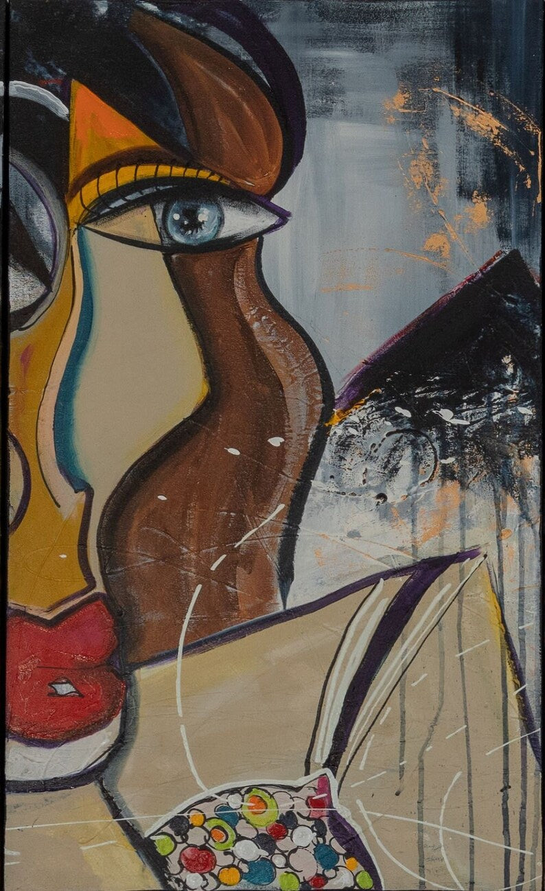 Bla-bla-bla, tryptique 3x(18¨x30¨)