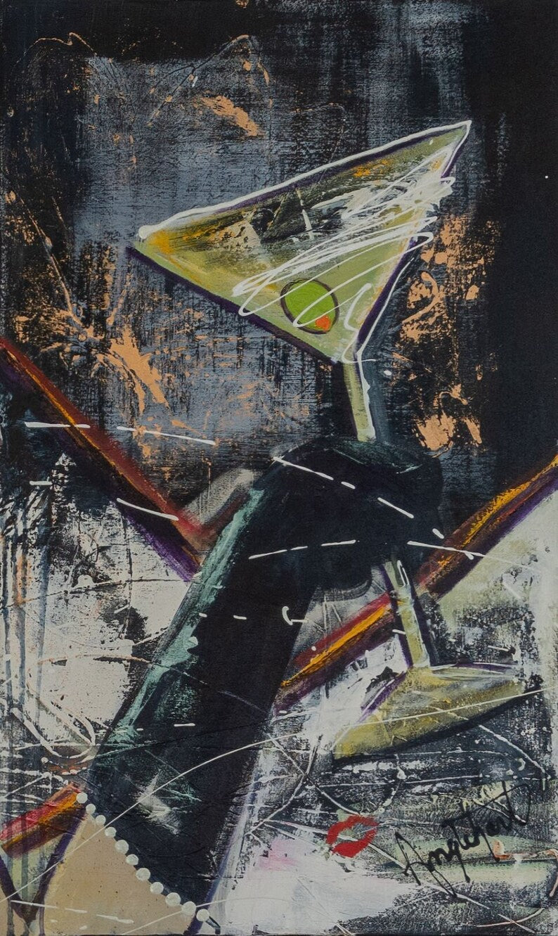 Bla-bla-bla, tryptique 3x(18¨x30¨)
