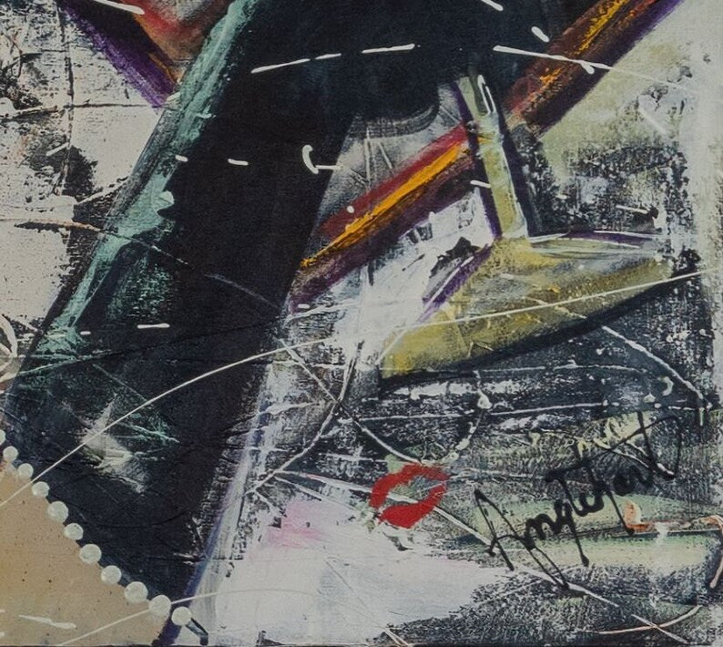 Bla-bla-bla, tryptique 3x(18¨x30¨)