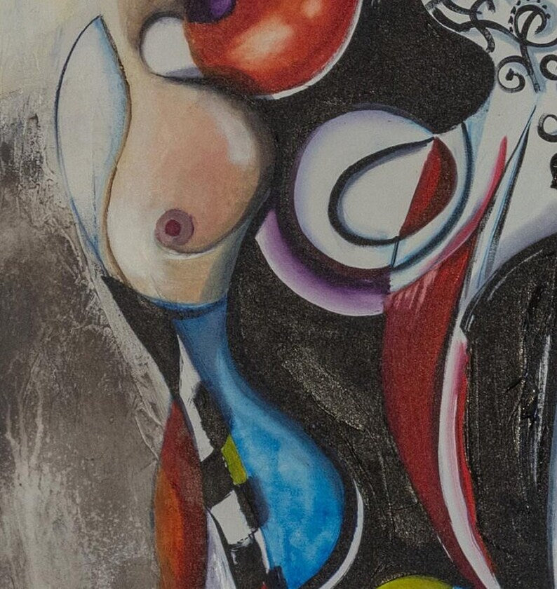 La chute de l'ange 36¨x60¨