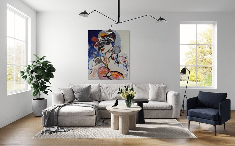 La Cantatrice 40¨x48¨