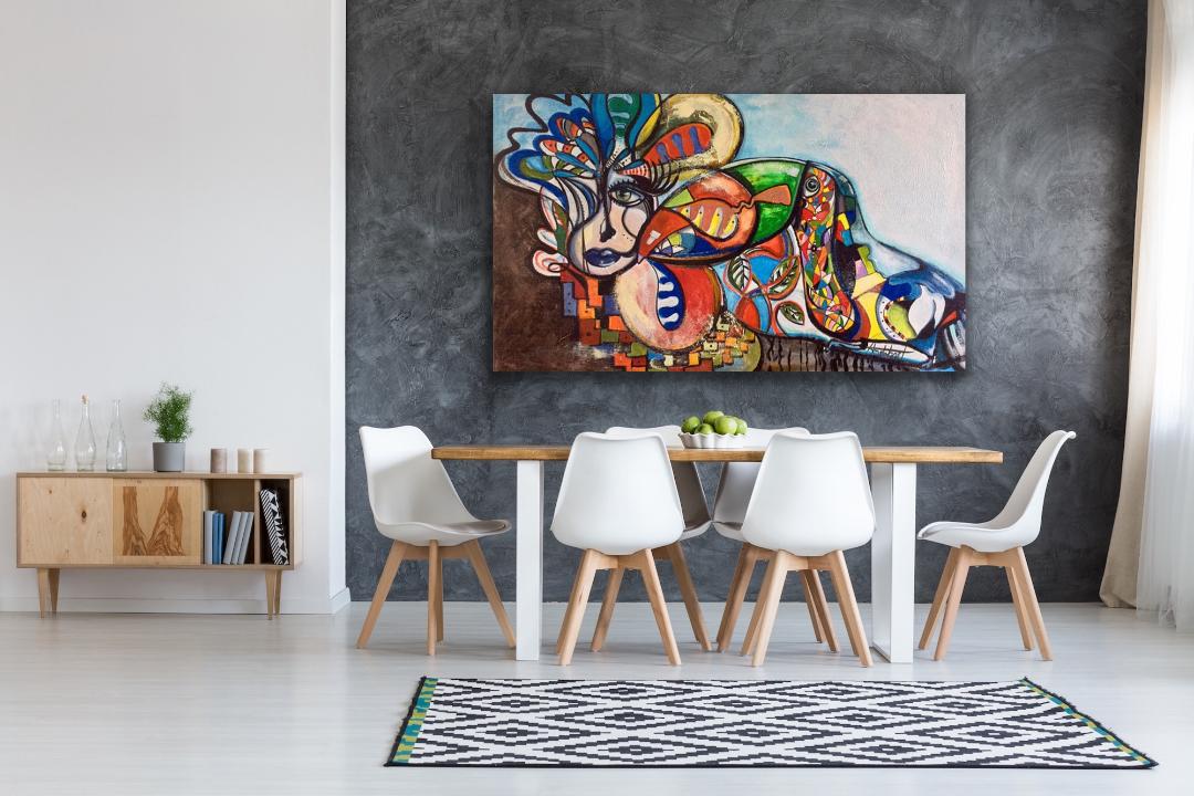 Dame nature 36¨x60¨