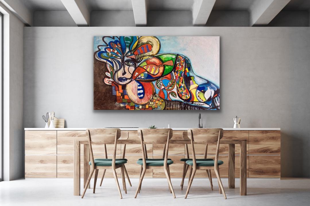 Dame nature 36¨x60¨