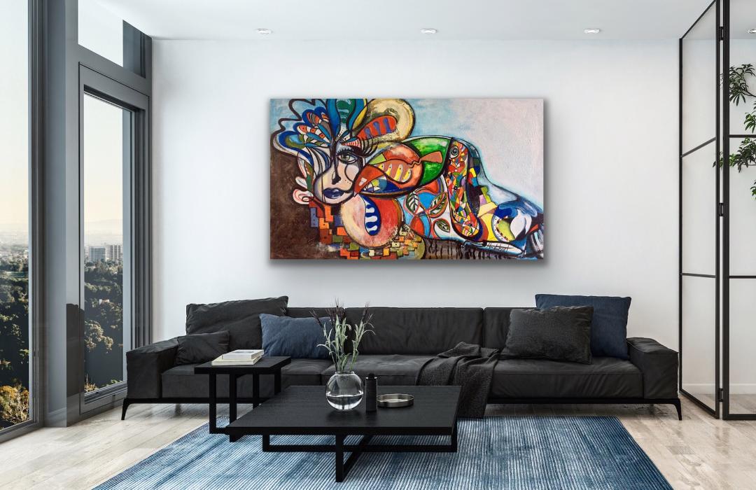 Dame nature 36¨x60¨