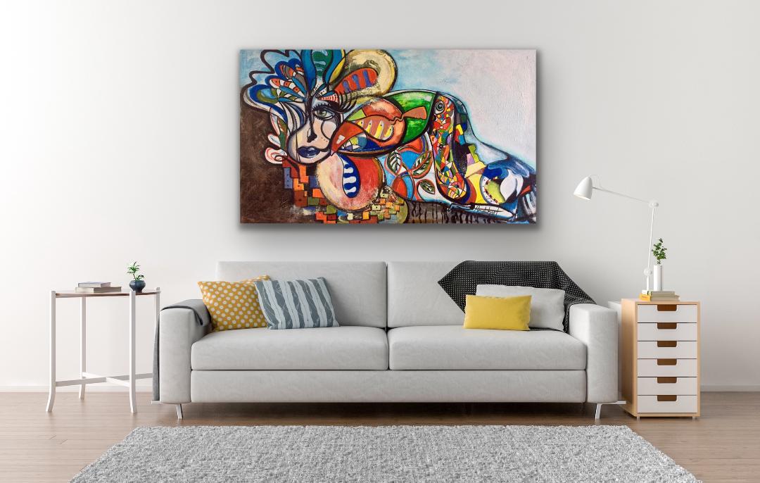 Dame nature 36¨x60¨