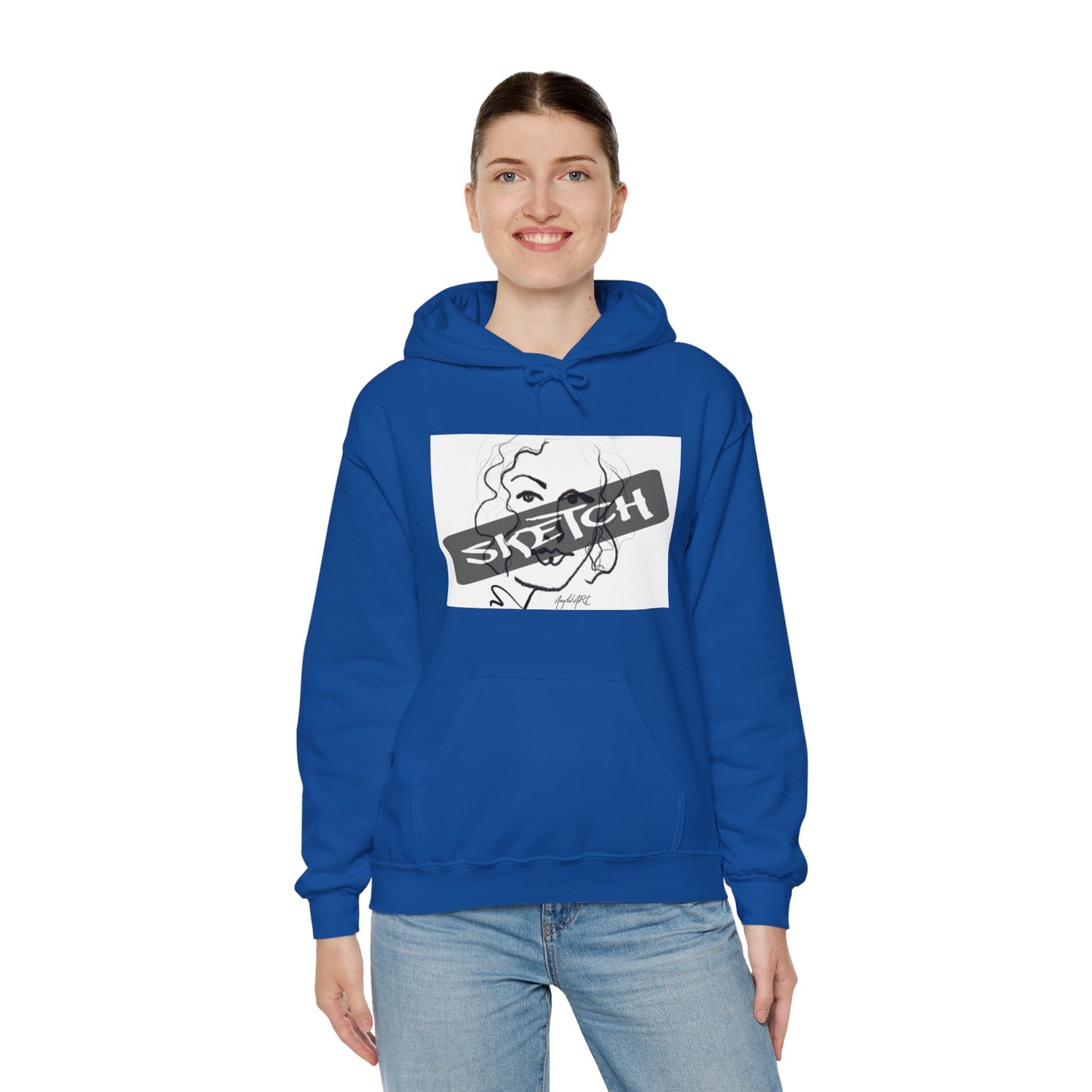 Unisex Heavy Blend™ Hooded Sweatshirt/ sketch