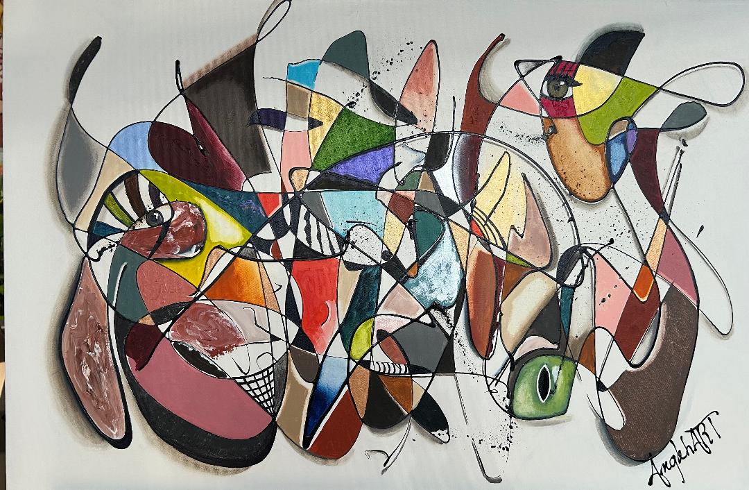 Vibration acrylique 24x36