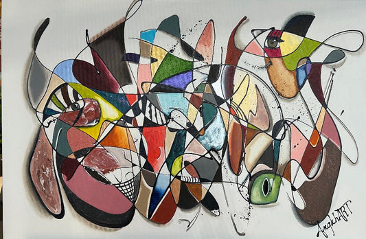 Vibration acrylique 24x36