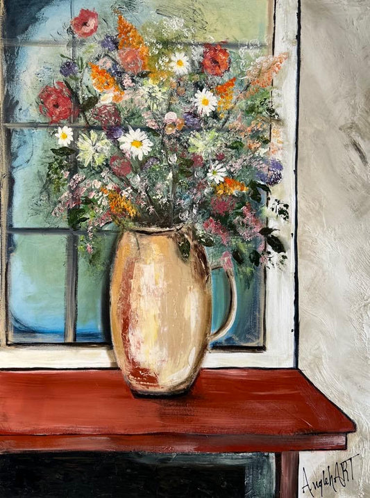 Poésie florale 36x48